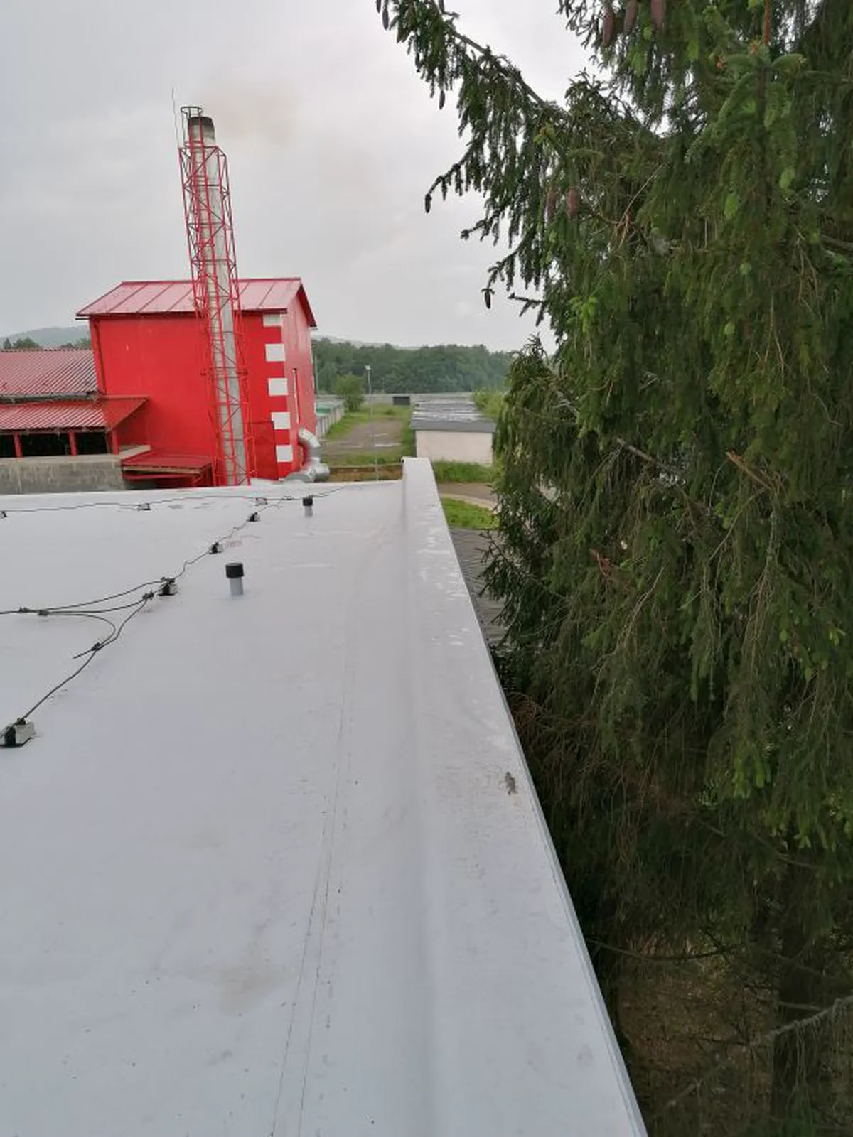 Hydroizolácia strechy mestskej kotolne v Medzilaborciach